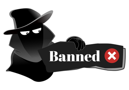 ways to get banned from casino